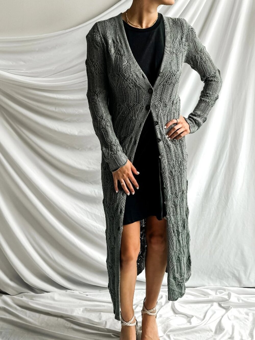 Frances Duster / Maxi Cardigan